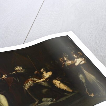 Lear Banishing Cordelia, c.1784-90 by Henry Fuseli