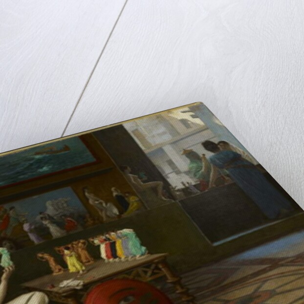 The Antique Pottery Painter: Sculpturae vitam insufflat pictura, 1893 by Jean Leon Gerome