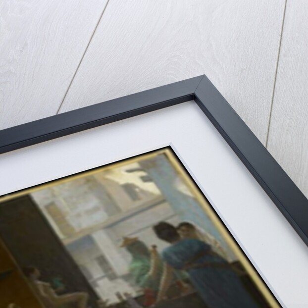 The Antique Pottery Painter: Sculpturae vitam insufflat pictura, 1893 by Jean Leon Gerome