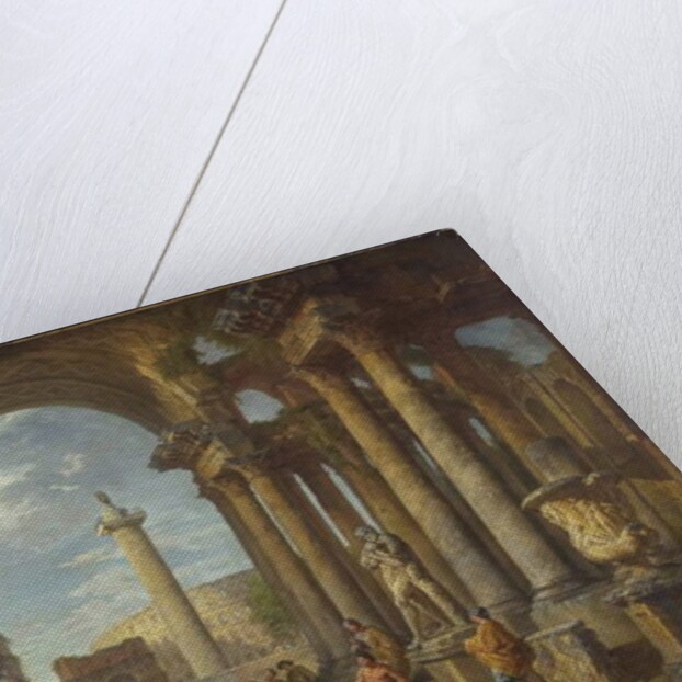 A Capriccio of Roman Ruins with the Pantheon, c.1755 by Giovanni Paolo Pannini or Panini