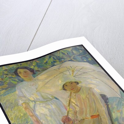 White Sunshade #2, c.1912 by Helen Galloway McNicholl