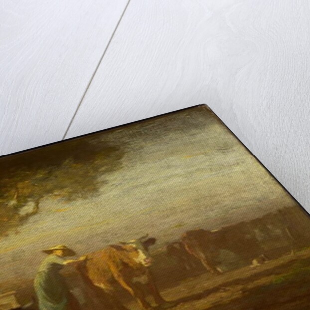 The Milkyard, c.1908 by Horatio Walker