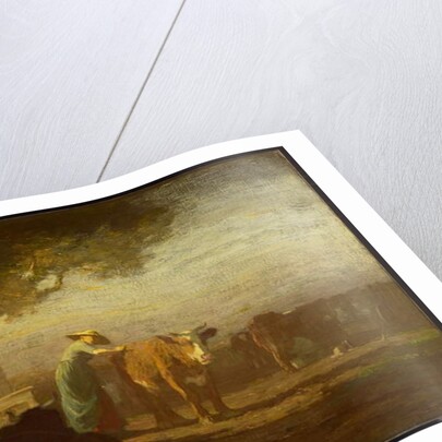 The Milkyard, c.1908 by Horatio Walker