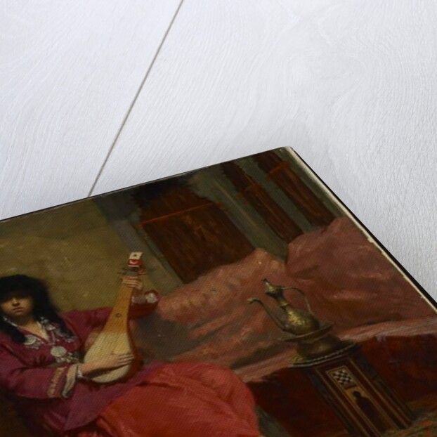 A North African Interior, c.1887 by Robert Harris