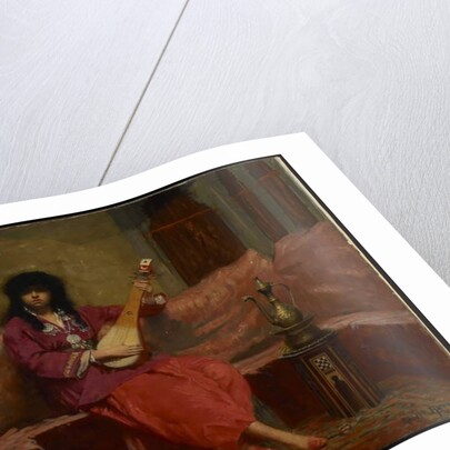 A North African Interior, c.1887 by Robert Harris