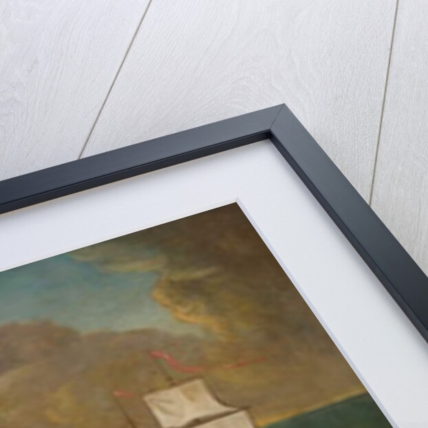 A Squadron of the Order, under the command of Frere Giuseppe de Langu, preparing to fight, off Carthage by Maltese School