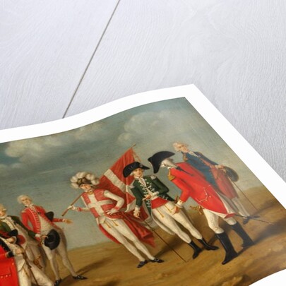 Dignitaries of the Order of St. John - Knights of Malta by Antoine de (after) Favray