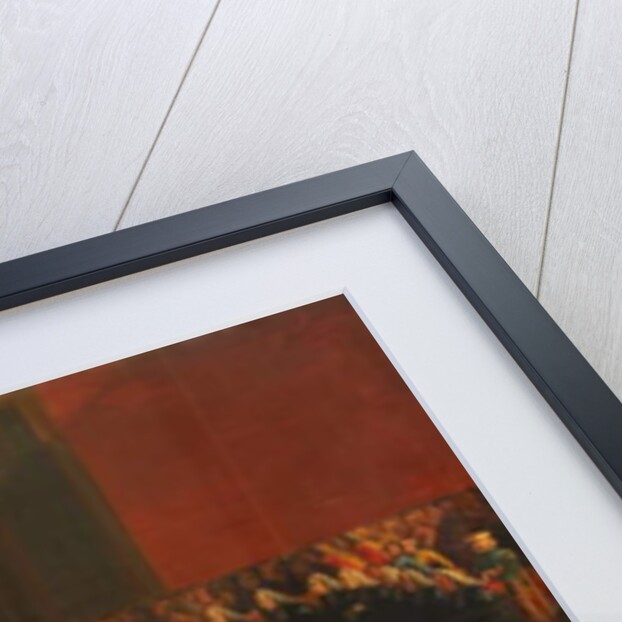 Grand Master Pinto and Council Receiving the Counts of Montegnacco and di Florio, c.1890 by E. Berghinz