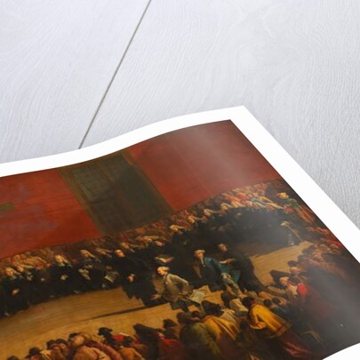 Grand Master Pinto and Council Receiving the Counts of Montegnacco and di Florio, c.1890 by E. Berghinz