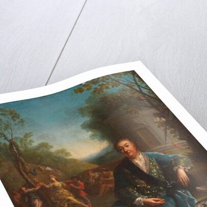 Portrait study of Philippe de Vendome, Grand Prior of France by Jean Raoux