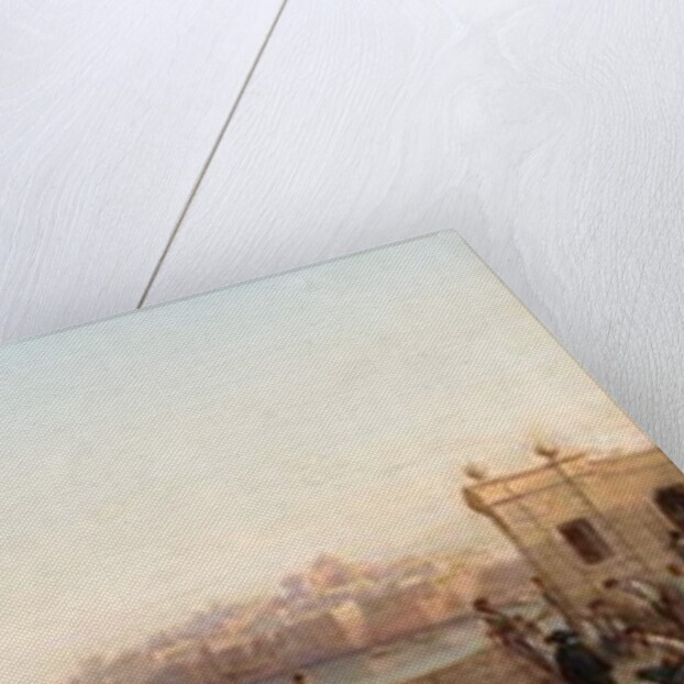 Valletta from near Manoel Island by Giancinto Gianni