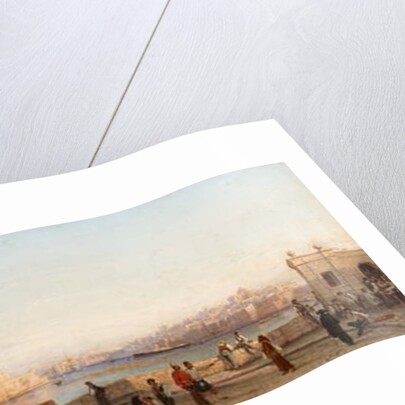 Valletta from near Manoel Island by Giancinto Gianni