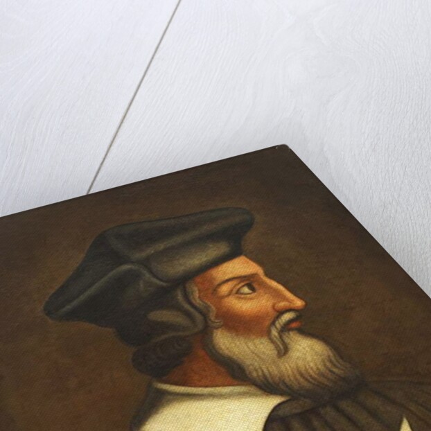 Grand Master Jean d'Homedes by Maltese School