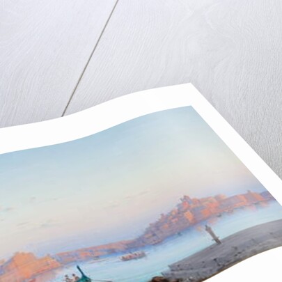 Grand Harbour, Malta, from Valletta, 1911 by Luigi Maria Galea