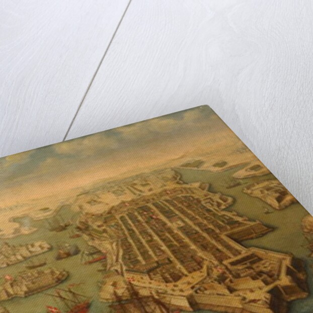 Valletta and the Three Cities by Maltese School