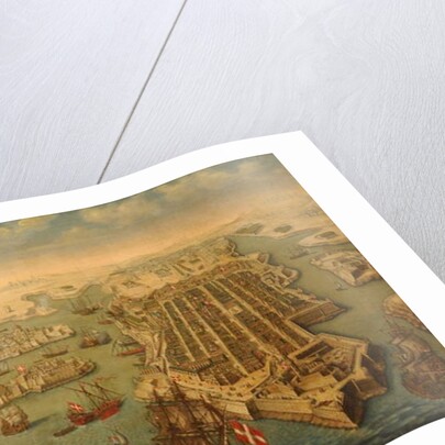 Valletta and the Three Cities by Maltese School