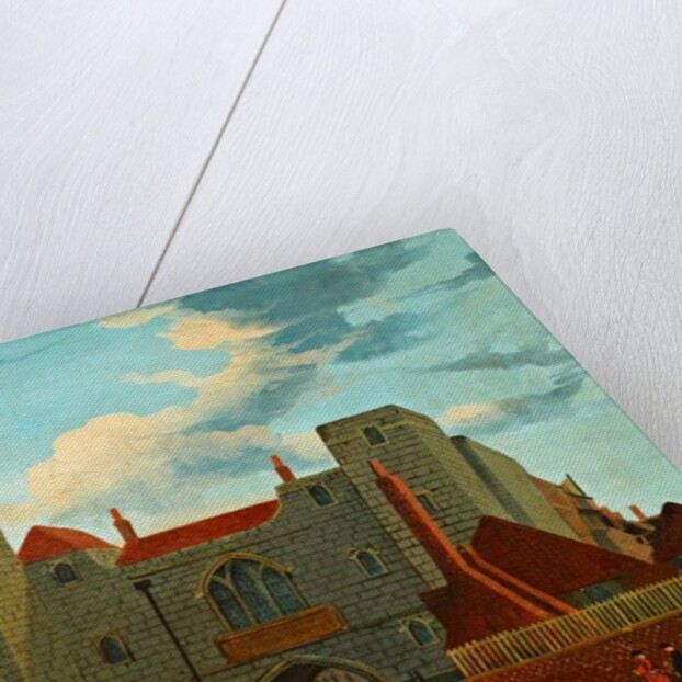 The Old Jerusalem Tavern by French School