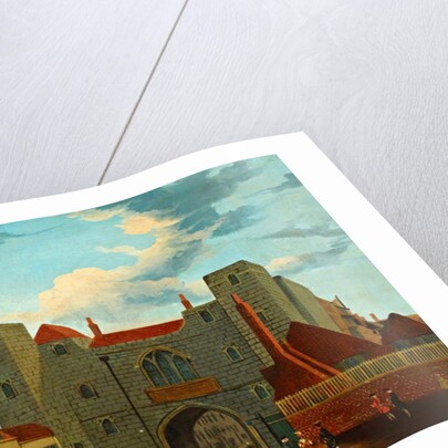 The Old Jerusalem Tavern by French School