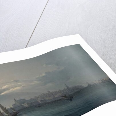 View of the Grand Harbour, Valletta, 1885 by Giancinto Gianni