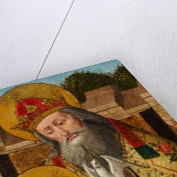 Holy Trinity, exterior panel of the Weston Triptych, c.1480 by Rogier van der (school of) Weyden