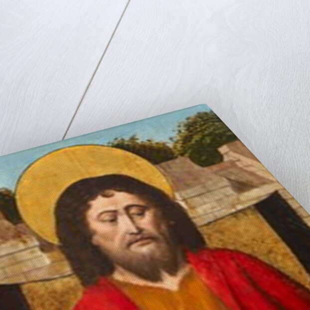 St. John the Baptist, exterior panel of the Weston Triptych, c.1480 by Rogier van der Weyden