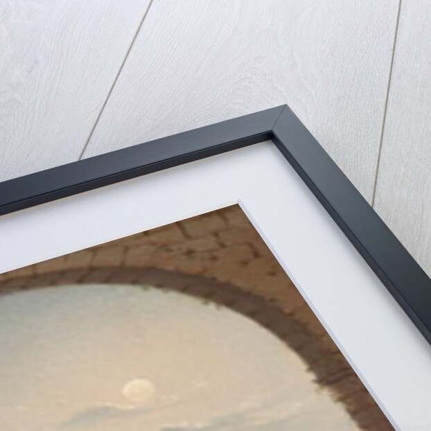 A Moonlit View of Fort St Angelo, Valletta, 1887 by Giancinto Gianni