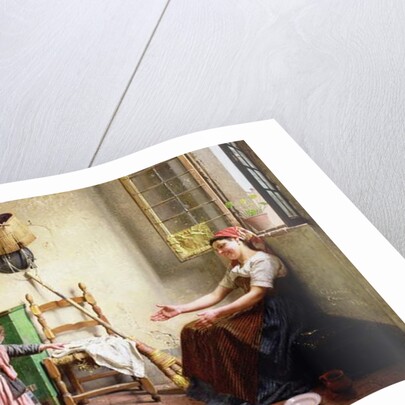 The First Steps, 1876 by Gaetano Chierici