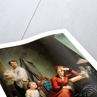 The Poetess by Fritz Zuber-Buhler