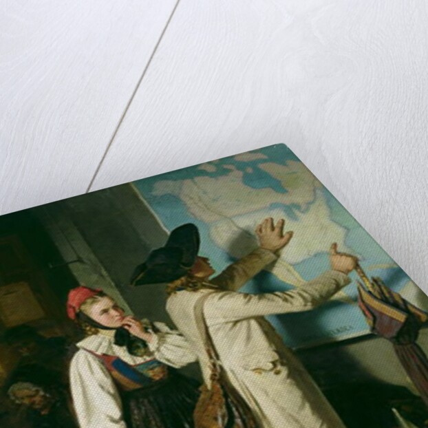 The Emigrants by Berthold Woltze