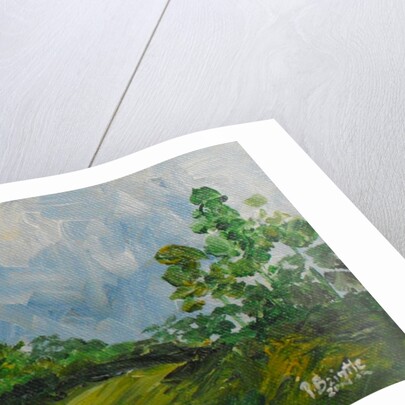 Down the hill, 2014 by Patricia Brintle