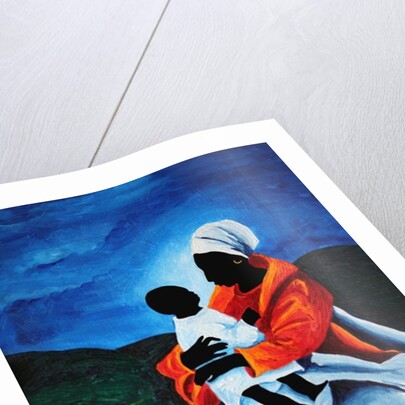 Madonna and child - First words, 2008 by Patricia Brintle