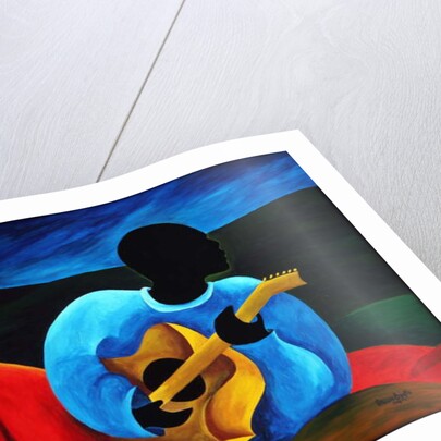 Ti-Jean le guitariste, 2008 by Patricia Brintle