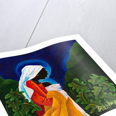 Madonna and Child - Gentle Song, 2018 by Patricia Brintle