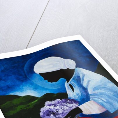 Madonna of the Lilacs; 2013 by Patricia Brintle