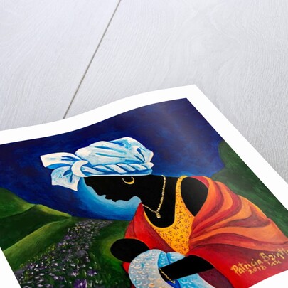 Madonna and Child - Lilly Field, 2018 by Patricia Brintle