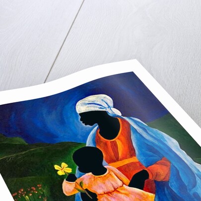 Madonna and child of the dogwood, 2015 by Patricia Brintle