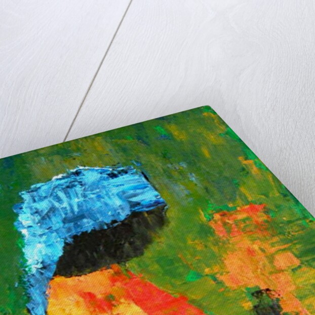 Flowers in hand, 2016 by Patricia Brintle