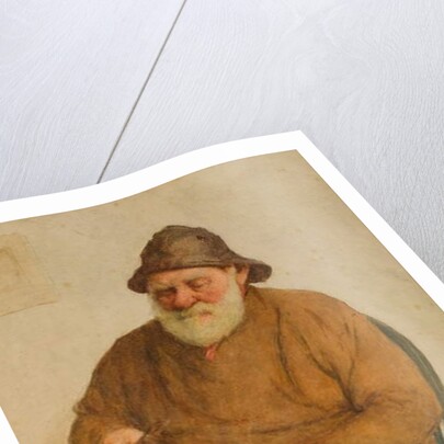 Fisherman Mending Nets by Frederick James McNamara Evans