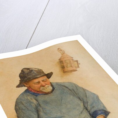 Fisherman with Corks by Frederick James McNamara Evans