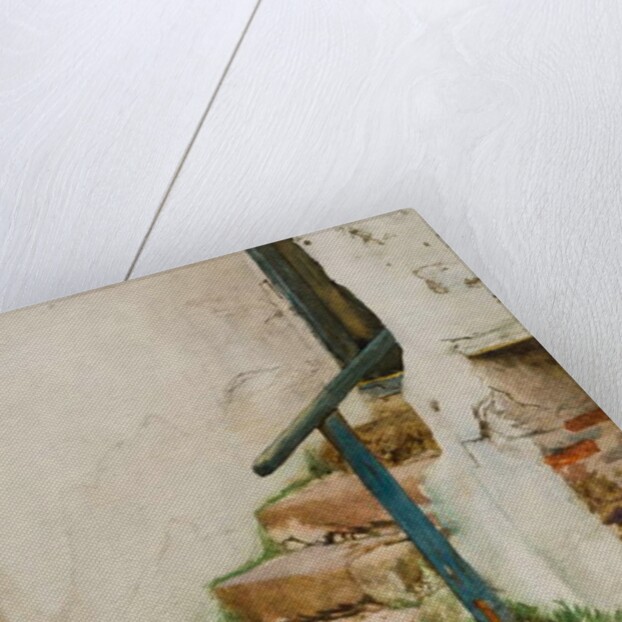 The Cottage Steps by Walter Langley