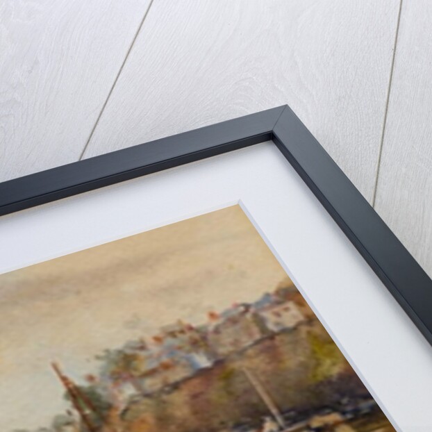 Fisherman on Newlyn Harbour Wall, 1920 by Henry Meynell Rheam