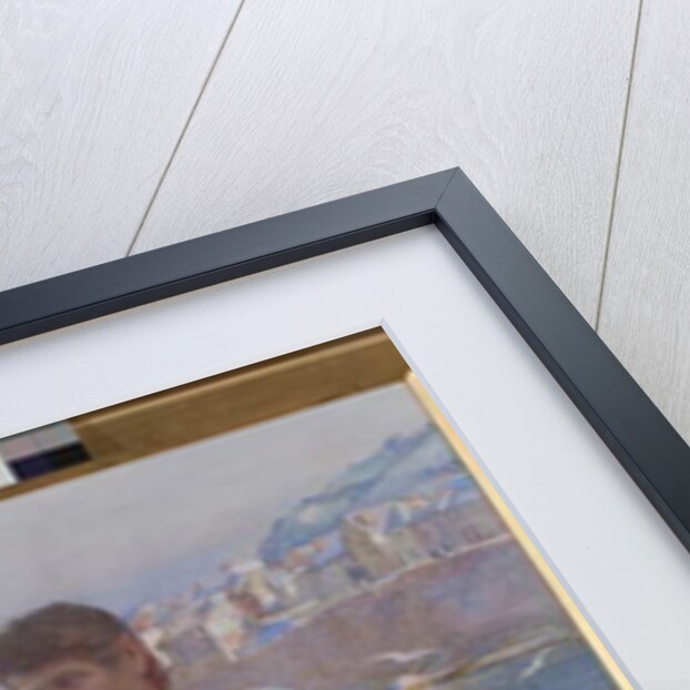 Girl in Blue, 1891 by Henry Meynell Rheam