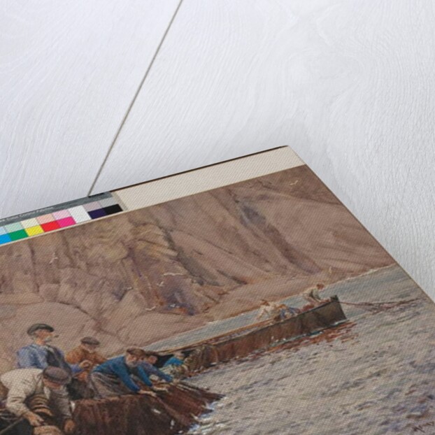 Seine Fishing, 1913 by Henry Meynell Rheam