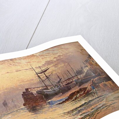 Old Quay, Newlyn, 1887 by Henry John Williams