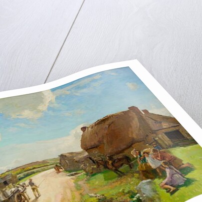 The Milk Cart, c.1920 by Frank Gascoigne Heath