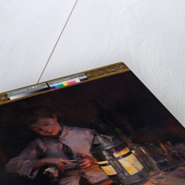 Lantern Light, 1888 by Marianne Stokes