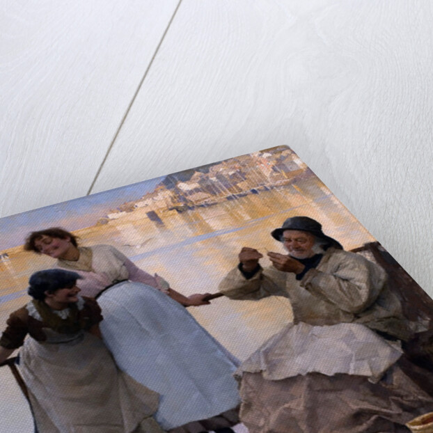 Eyes and No Eyes, 1887 by Frank Bramley