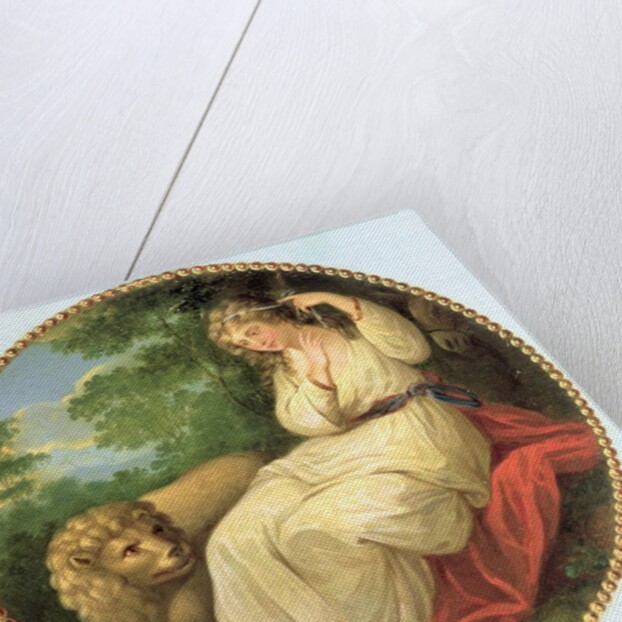 Una and the Lion by George Brookshaw