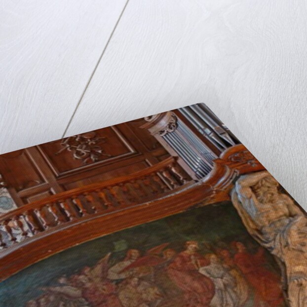 Depicting part of the Last Judgement by French School