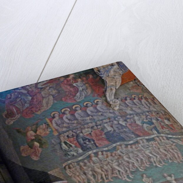 Depicting part of the Last Judgement by French School